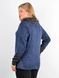 Ярослава. Повсякденна кофточка великих розмірів. Синій + графіт. 485141316 фото 3